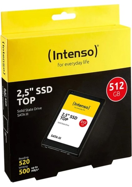 512GB Intenso 3812450 2.5" 520/500MB/S SSD