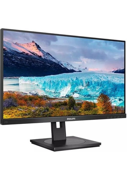 Phılıps 27" IPS 272S1M/00 4ms 75HZ Hdmı-Dp-Dvı Ev Ofis Monitörü 1920X1080