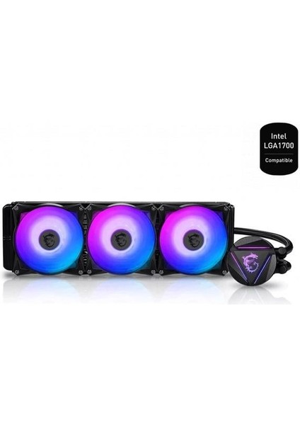 Msı 360MM Mag Corelıquıd 360R V2 Rgb Sıvı Soğutmalı AM4-1700P Işlemci Fanı Strx4 Uyumlu