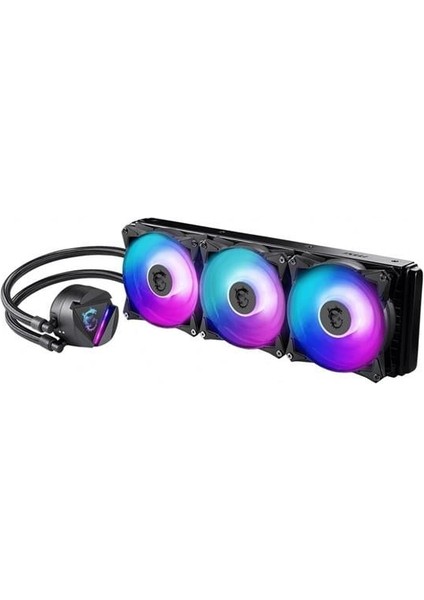 Msı 360MM Mag Corelıquıd 360R V2 Rgb Sıvı Soğutmalı AM4-1700P Işlemci Fanı Strx4 Uyumlu