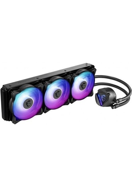 Msı 360MM Mag Corelıquıd 360R V2 Rgb Sıvı Soğutmalı AM4-1700P Işlemci Fanı Strx4 Uyumlu