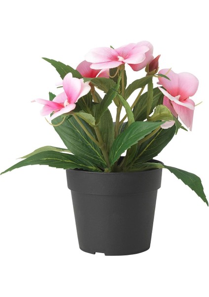Tekno Trust Fejka Pembe 9 Cm Yapay Bitki