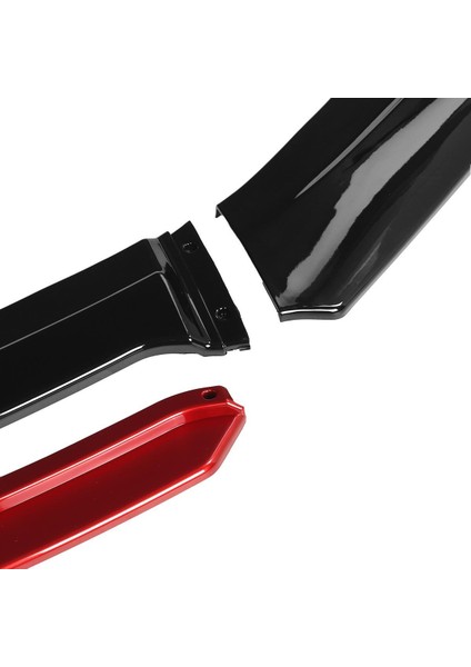 Renault Clio 5 Ön Tampon Altı Lip 4 Parça 2019-2022 (Kırmızı) fırsatları