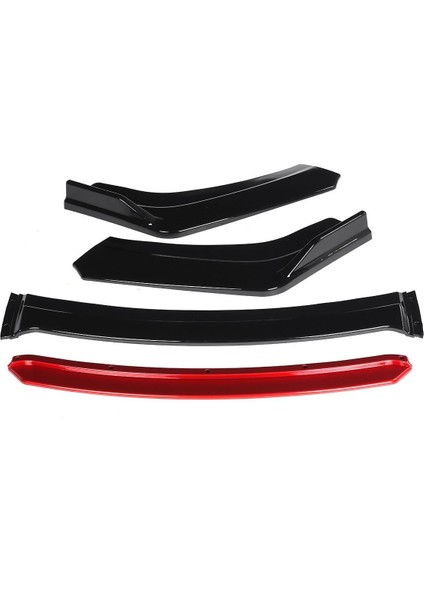 Seat Leon Ön Tampon Altı Lip 4 Parça 2013-2019 (Kırmızı) fiyatları