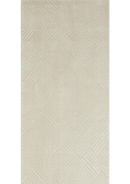 Geometrik Çizgili Desenli Şönil Halı, Salon Halısı, Oturma Odası Halısı, Çocuk Odası Halısı, Kolidor Makine Halısı
