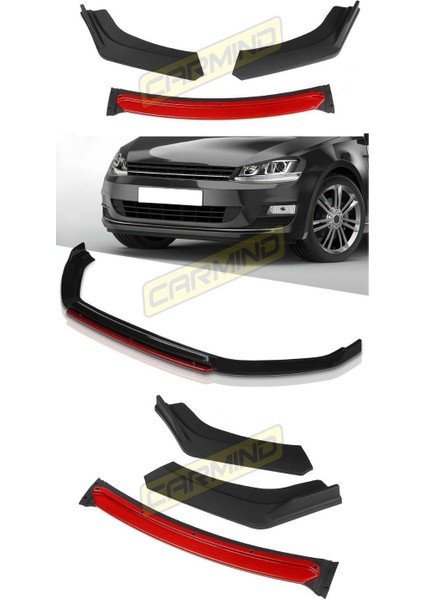 Volkswagen Golf 7 Ön Tampon Altı Lip 4 Parça 2012-2017 indirimleri