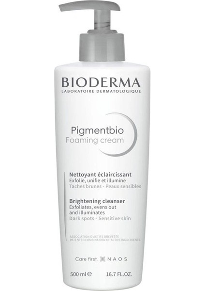 Pigmentbio Foaming Cream - Kremsi ve Peeling Etkili Krem 500 ml