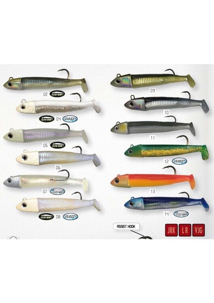 Fishus Saki Shad Assist Silikon Yem 60GR - 04