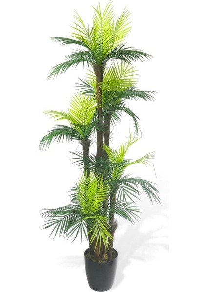 Tekno Trust Yapay Ağaç Palmiye 45yaprak 5katlı 180cm Salon Çiçeği Yapay Çiçek