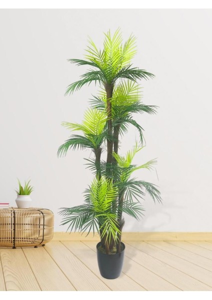 Tekno Trust Yapay Ağaç Palmiye 45yaprak 5katlı 180cm Salon Çiçeği Yapay Çiçek