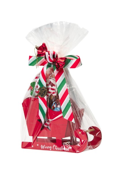 Yılbaşı Özel Set - Kırmızı Ahşap Kızak fiyatları