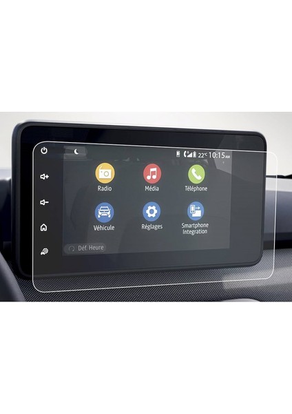 Dacia Jogger 2021-2024 8 Inç Multimedya Uyumlu 9h Nano Ekran Koruyucu 2021-2024