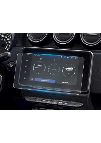 Dacia Logan 2021-2024 8 Inç Multimedya Uyumlu 9h Nano Ekran Koruyucu 2021-2024