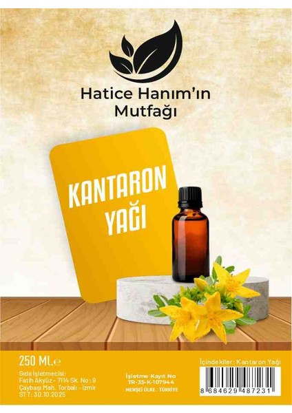 - Kantaron Yağı