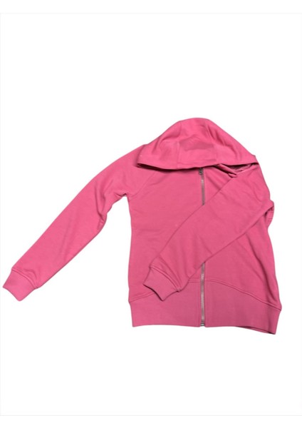 -W21463 Benetton Sweatshirt Kadın Gül Kurusu Spor Çeket 72883-093 modelleri