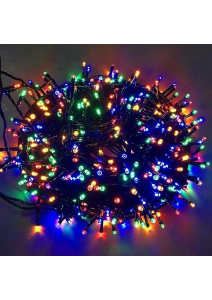 LED Işık Pirinç LED 5 Metre 4 Fonksiyonlu Renkli Çam Ağacı Yılbaşı Süsleme LED modelleri