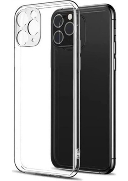 Apple Iphone 12 Pro Design Şeffaf Silikon Kılıf