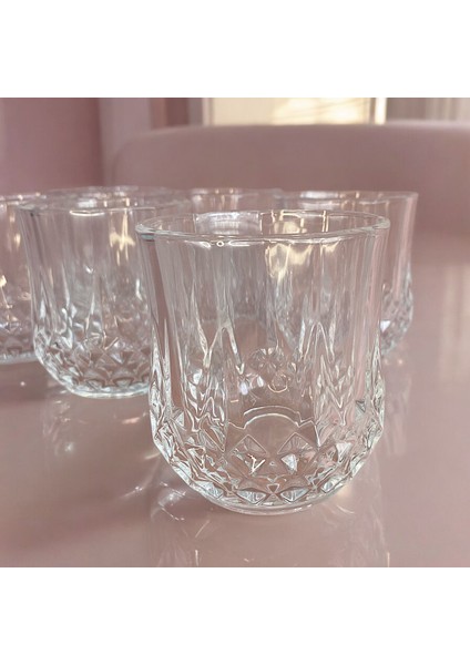 6 Adet Cam Su Bardağı Kesme Model-300ML modelleri