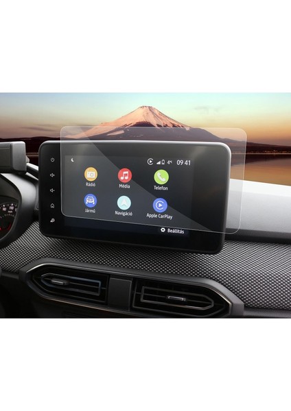 Dacia Sandero 2021-2024 8 Inç Multimedya Uyumlu 9h Nano Ekran Koruyucu 2021-2024