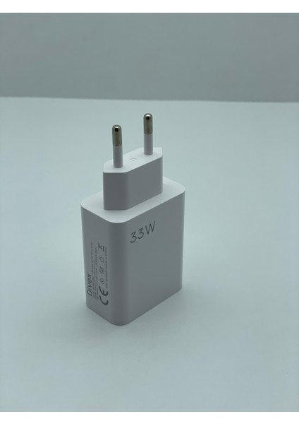 33W Hızlı Şarj Adaptörü Samsung Xiaomi Tam Uyumludur