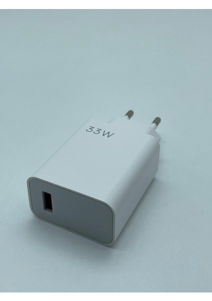 33W Hızlı Şarj Adaptörü Samsung Xiaomi Tam Uyumludur