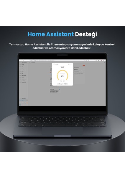 Wifi Kablosuz Akıllı Oda Termostatı ( Tuya - Smart Life Uyumlu)
