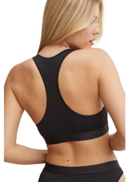 Kadın Siyah Unlined Bralet UW0UW05498 fırsatları