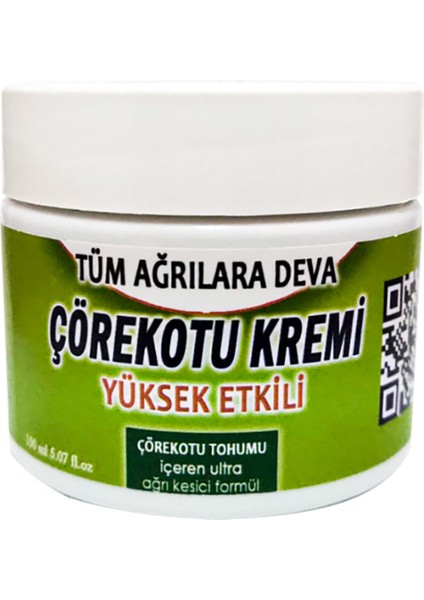 Çörek Otu Tohumu Yağı Karışımlı Krem Büyük Boy 150 ml