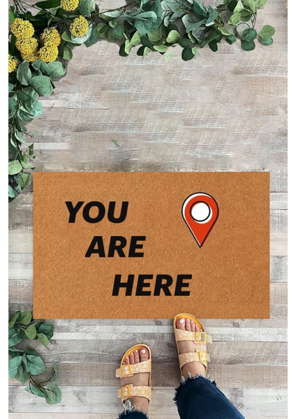 You Are Here, Yazılı Paspas, Iç ve Dış Kapı Önü Paspası