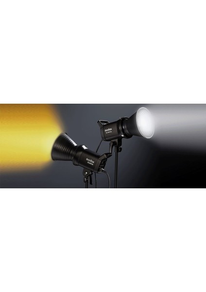 SL60II Bi 60W Bi-Color Cob LED Video Işığı 2'li Set