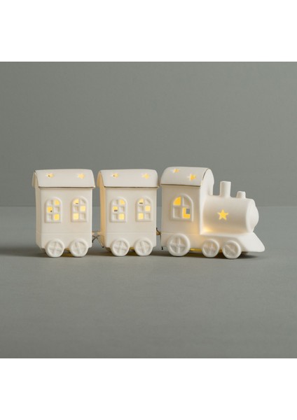 Train 29x6,6x10,5 Cm Led Dekor