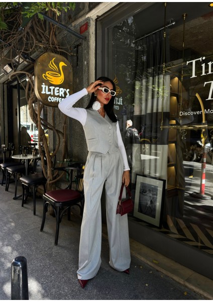 Kadın Poly Viscose Astarlı Suit Takım