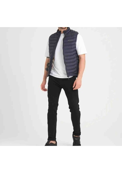 Omnı Heat Termal Lacivert Slim Fit Dar Kesim Yelek