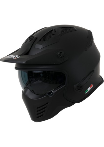 Sw 726X Tokyo Matt Black Modüler Kask