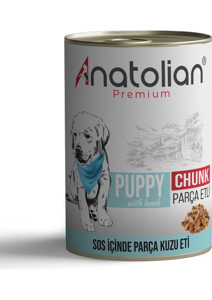 Puppy Lamb Kuzulu Parça Etli Yavru Köpek Konservesi 400 gr 12 Adet fiyatları