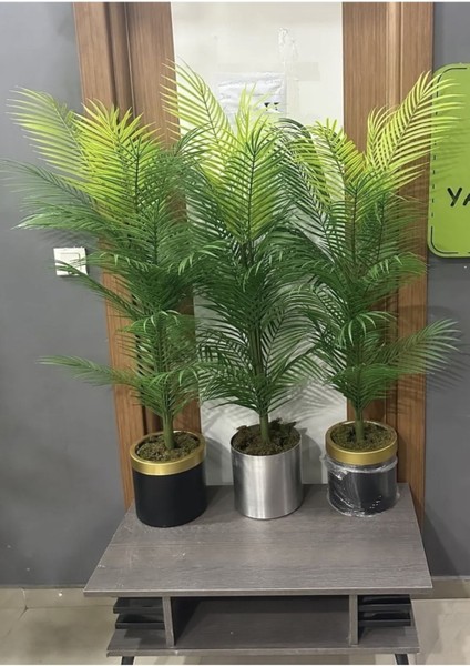 130 Cm Siyah ve Gold Renkli Yapay Ağaç ile şık dekorasyon