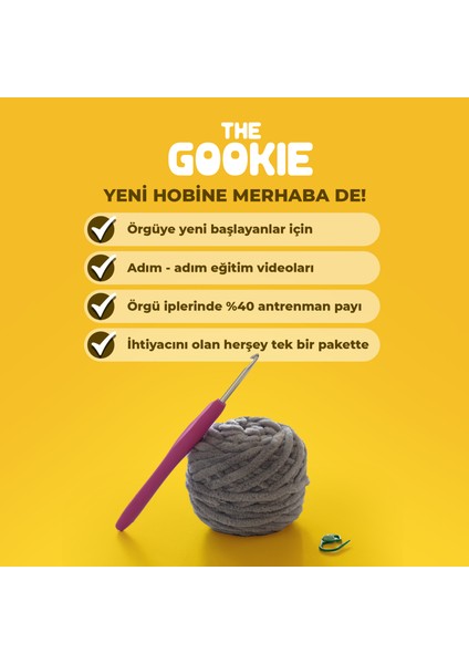 Amigurumi Kedi Tığ Kiti, Amigurumi Örgü Seti, Tığ Işi Amigurumi Örgü Oyuncak Seti indirimleri