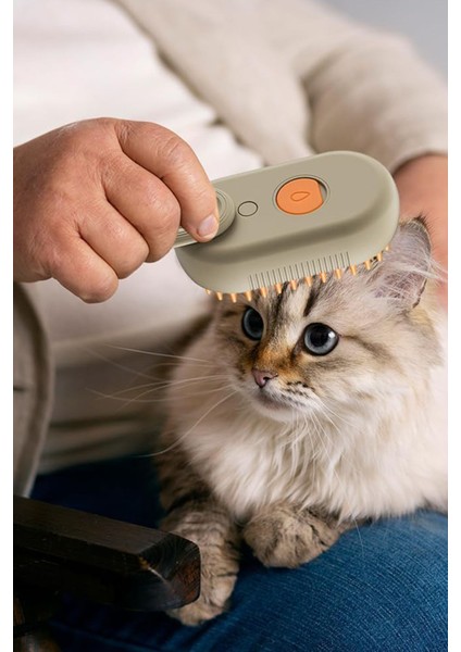 Buharlı Kedi Tarak Tiftik Topla Tüy Toplayıcı Tarağı Fırça Kedi Bakım Köpek Bakım Urunleri Petshop fiyatları