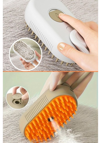 Buharlı Kedi Tarak Tiftik Topla Tüy Toplayıcı Tarağı Fırça Kedi Bakım Köpek Bakım Urunleri Petshop fırsatları