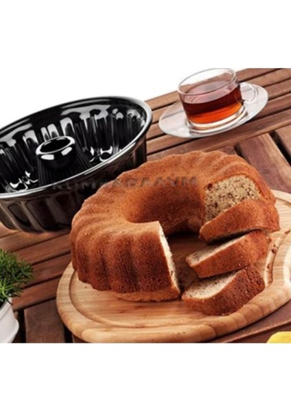 Emaye Kek Kalıbı 18 Dilimli 28 cm