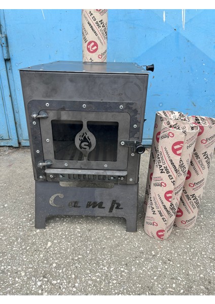 Karavan, Çadır , Kamp Için Mini Kuzine Soba Kalın Sac