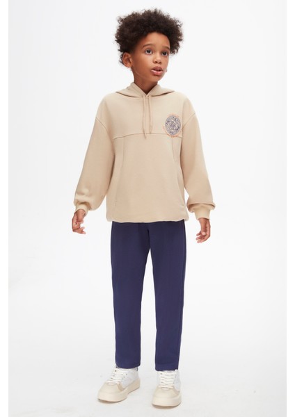 47304 Erkek Çocuk Vizon Botanik Sweat