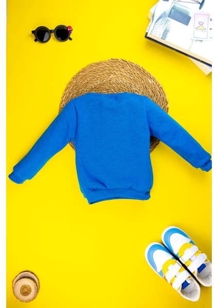 Çocuk Karakter Desenli Takım - Şardonlu Yumuşacık Pamuklu Bebek Sweatshirt Takımı | Kışa Özel modelleri