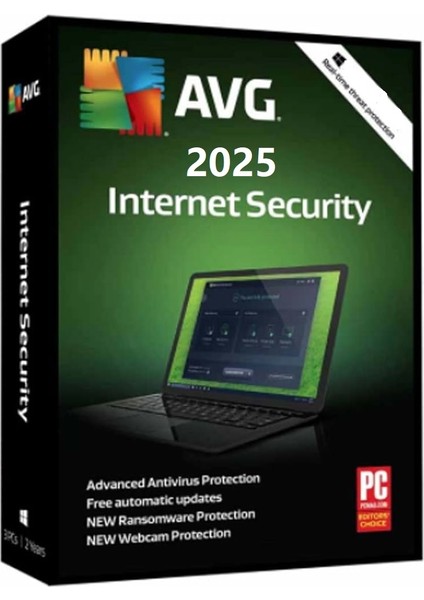 Internet Security 2025 (Windows) - 1 Cihaz 1 Yıl Abonelik Kodu