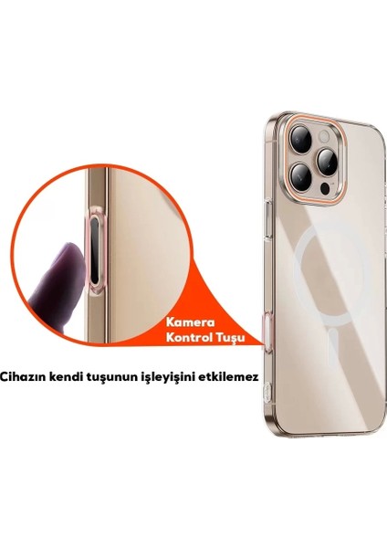 Apple iPhone 16 Serisi Kamera Denetim Butonu Koruyucu Metal Alaşımlı Hassas Dokunmatik