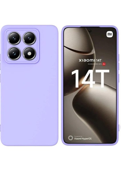 Xiaomi 14T Uyumlu Silikon Kılıf - Pastel Renk Tonu Esnek Tam Koruma Kapak