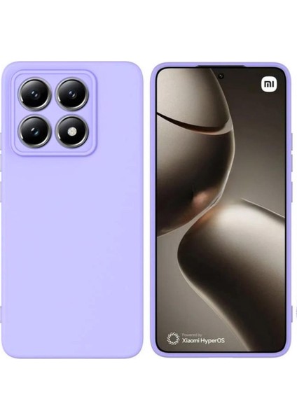 Xiaomi 14T Pro Uyumlu Silikon Kılıf - Pastel Renk Tonu Esnek Tam Koruma Kapak