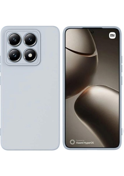 Xiaomi 14T Pro Uyumlu Silikon Kılıf - Pastel Renk Tonu Esnek Tam Koruma Kapak