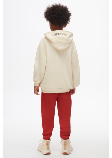 47301 Erkek Çocuk Krem Set Sweat modelleri