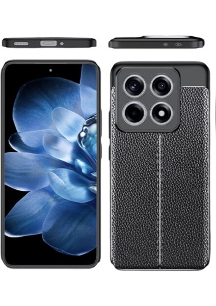 Xiaomi 14T Pro Uyumlu Silikon Kılıf Deri Desenli Kamera Korumalı Darbe Emici Kapak fiyatları